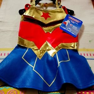 Wonder Woman dog costume